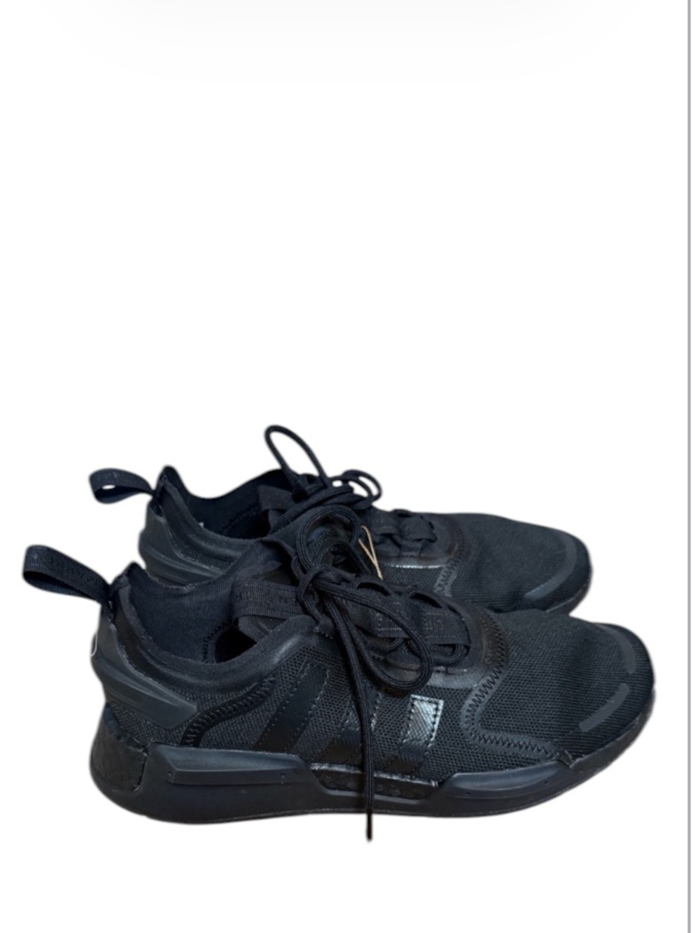 ADIDAS men’s Black Athletic Sneakers - Two different sizes